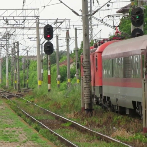 Incendiu la o locomotivă în gara Roman