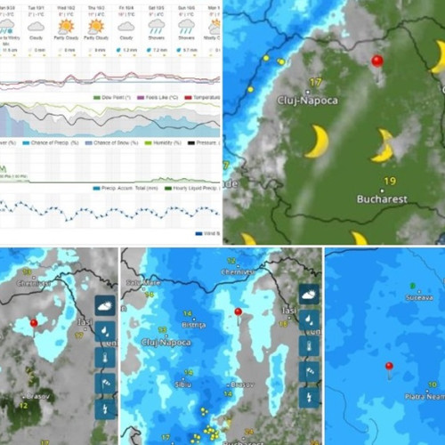 Alertă în zona montană a județului Neamț din cauza vremii severe