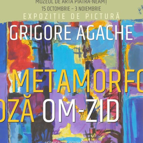 Expozitia de pictura &quot;Metamorfoza - Om - Zid&quot; la Muzeul de Arta Piatra-Neamt