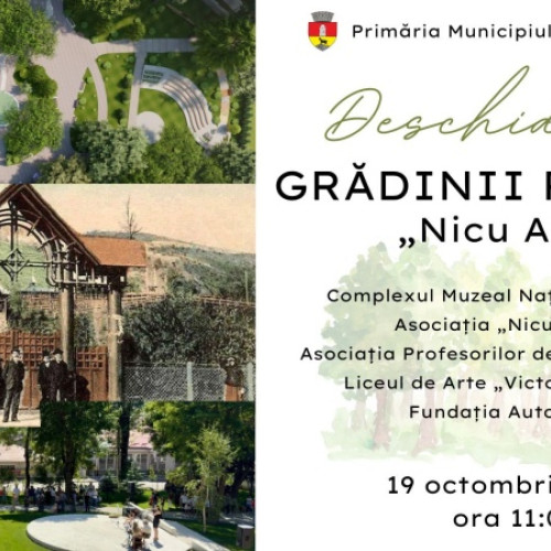 Deschiderea Grădinii Publice &quot;Nicu Albu&quot; în Piatra-Neamț