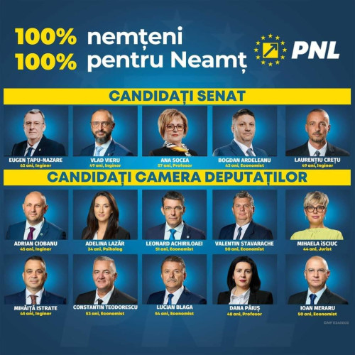 Candidatul PNL Neamț s-a întâlnit cu electoratul din Târgu Neamț