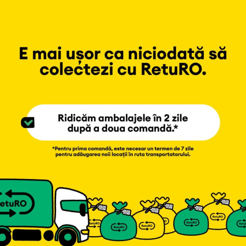 RetuRO anunță îmbunătățiri pentru micii comercianți în sistemul de garanție-returnare