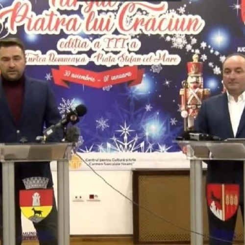 Primarul Adrian Nita anunță detalii despre Târgul &quot;Piatra lui Crăciun - Tărâmul Moșului&quot;