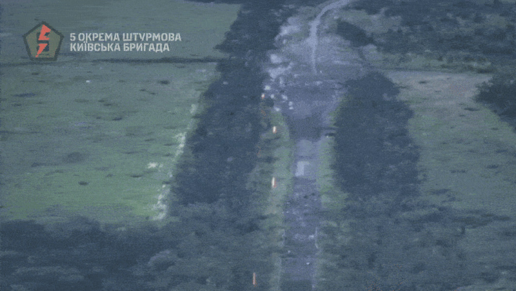 Imagini „dronă terestră” în acțiune în Ucraina
