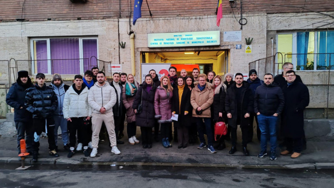 Tinerii liberali au donat peste 300 de litri de sânge
