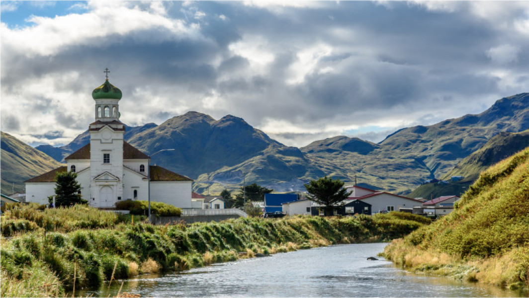 Istoria și prezenta actuală a insulei Unalaska în Alaska