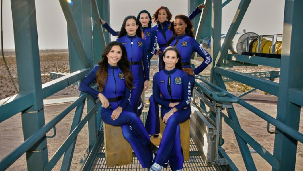 Blue Origin trimite un echipaj format din șase femei la marginea spațiului