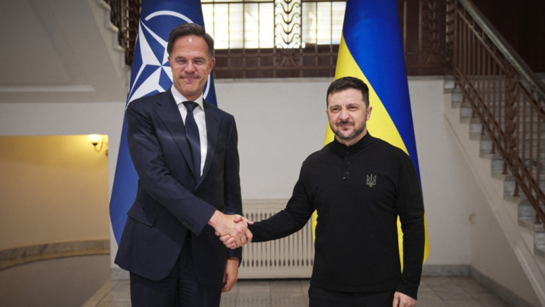 Mark Rutte, secretarul general al NATO, vizită surpriză la Odesa