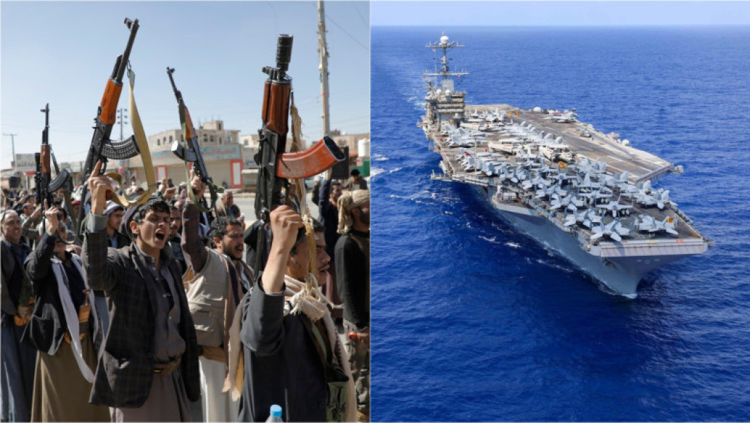 Rezistența rebelilor Houthi din Yemen surprinde marina americană