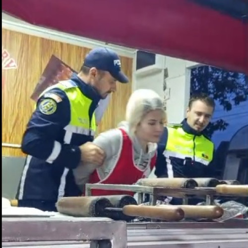 Imagini controversate: vânzătoare imobilizată de polițiști într-un târg. Ce spun autoritățile: anchete interne privind intervenția agenților