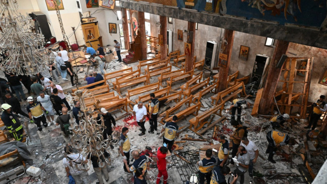 atentat sinucigas la biserica din Damasc, cel puțin 20 de morți și 52 de răniți