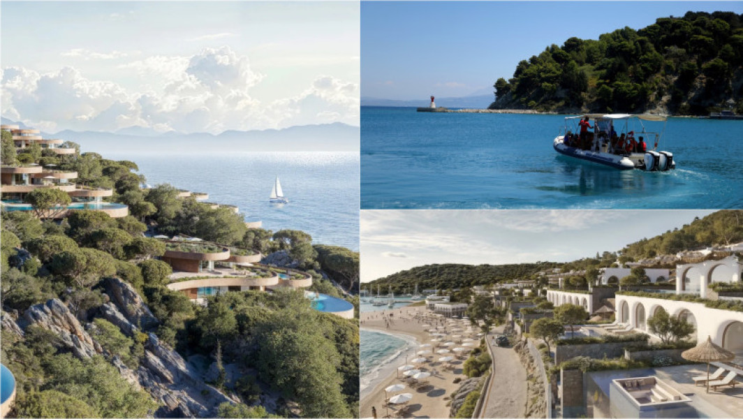 insula Sazan, noul paradis al luxului în Marea Mediterană
