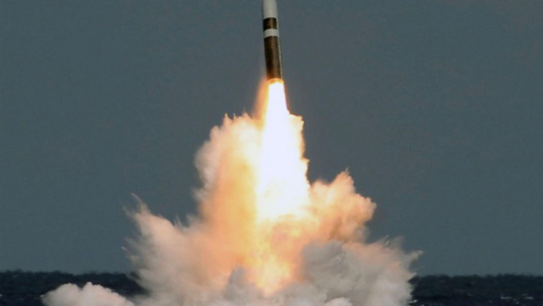 Racheta Trident a eşuat în timpul testului de lansare de pe un submarin britanic în Marea Britanie
