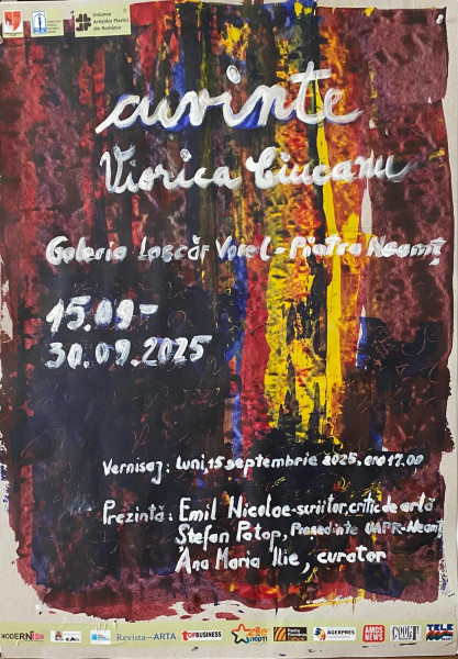 „Cuvinte” – expoziția de pictură și instalație a Vioricăi Ciucanu, deschisă la Galeriile „Lascăr Vorel”
