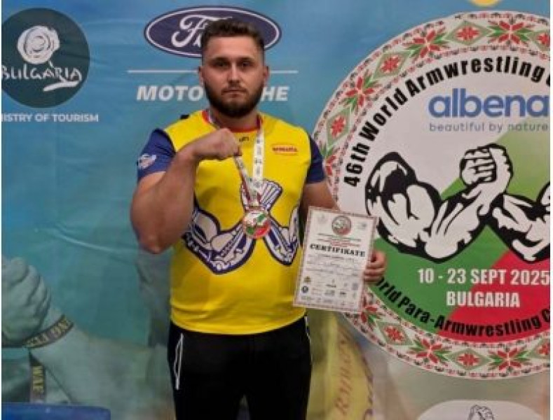 Polițist din Neamț, pe podium la Campionatul Mondial de Skandenberg – medalii pentru România