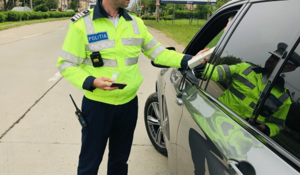 Polițiștii rutieri din Neamț participă la campania europeană pentru siguranța în trafic
