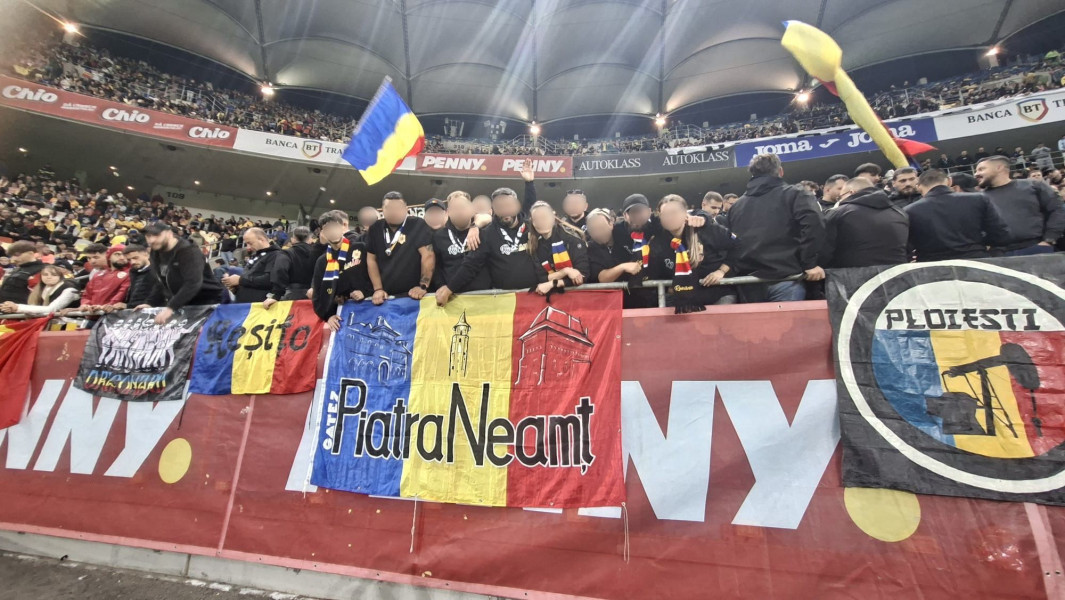 Steagul cu simboluri ale Piatra Neamț, permis la Arena Națională după interdicția de la Sfântu Gheorghe