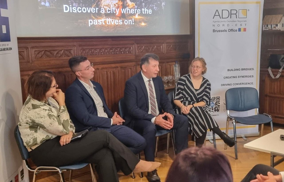 Consiliul Județean Neamț a participat la o conferință despre coeziunea teritorială la Bruxelles