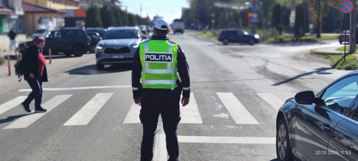 Polițiștii din Neamț intensifică acțiunile pentru siguranța pietonilor