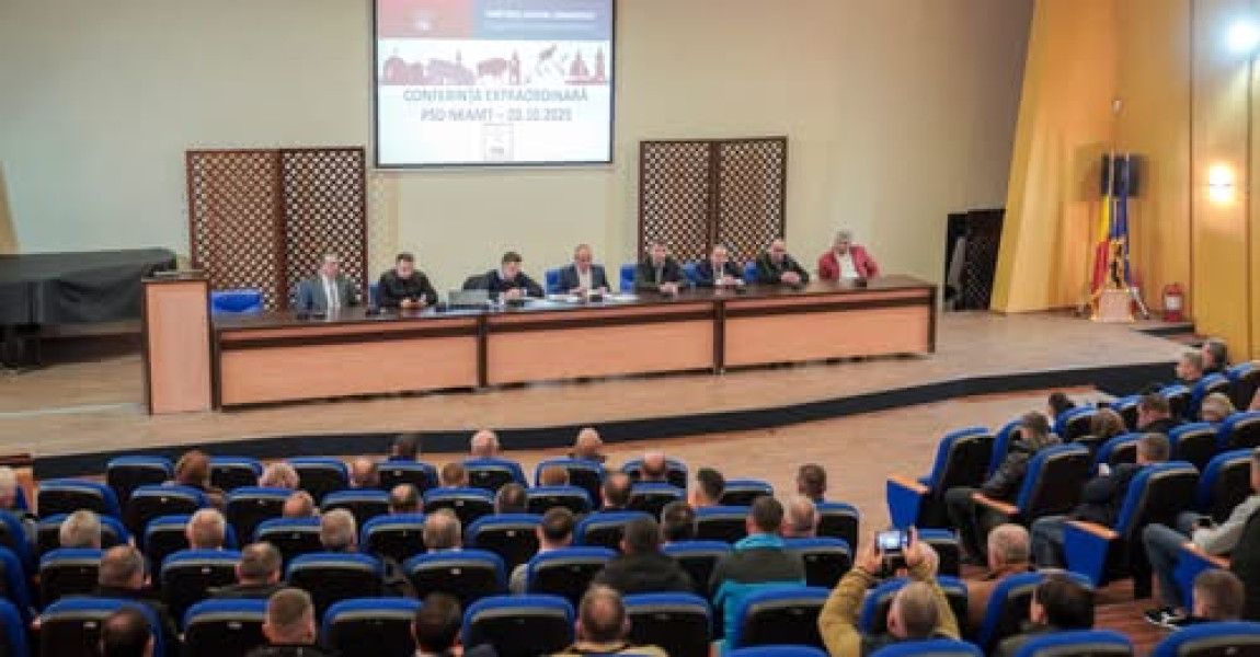 PSD Neamț a decis delegația pentru congres și susținerea lui Sorin Grindeanu