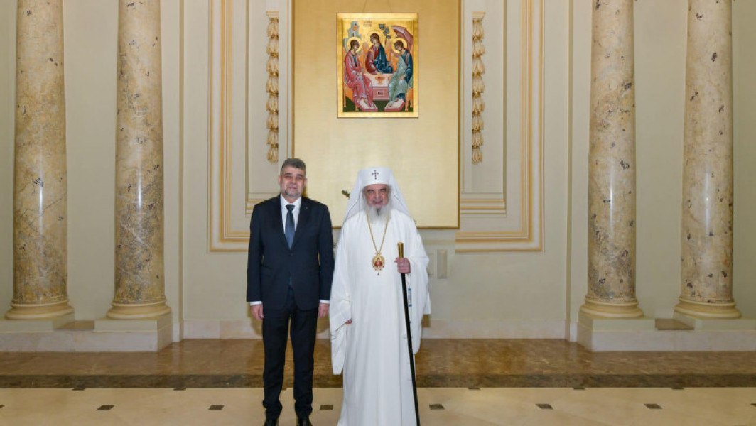 Intalnirea lui Ciolacu cu Patriarhul Daniel: Reafirmarea Parteneriatului cu Biserica, un Semn de Unitate Intre Cei doi Lideri
