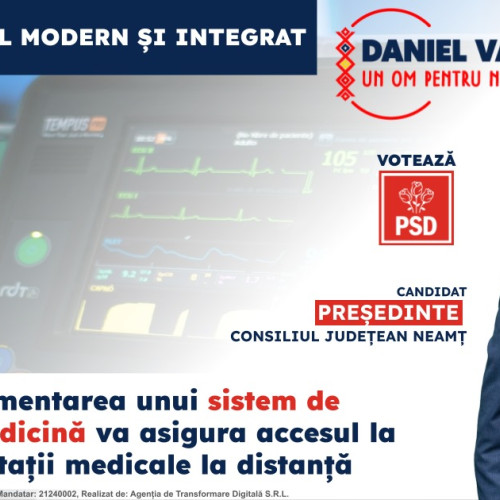 Daniel Harpa - Investiții în sănătate pentru nemțeni și eficiență în actul medical